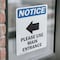 Signmission Please Use Main Entrance Sign, Vinyl Decal, 5in W x 7in L, 2PK OS-2PACK-NS-D-57-V-17621 - alternate 6
